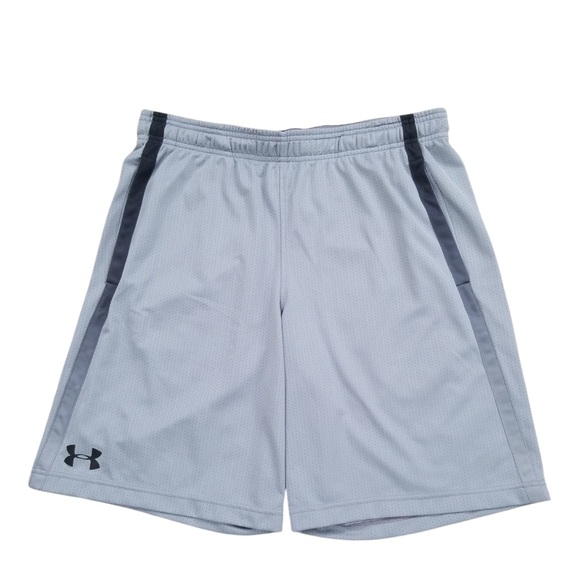 Under Armour Other - Under Armour Men’s Gray Loose Heatgear‎ Athletic Shorts Size Large